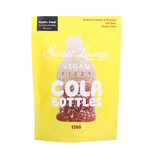 Vegan Fizzy Cola Bottles - 130g