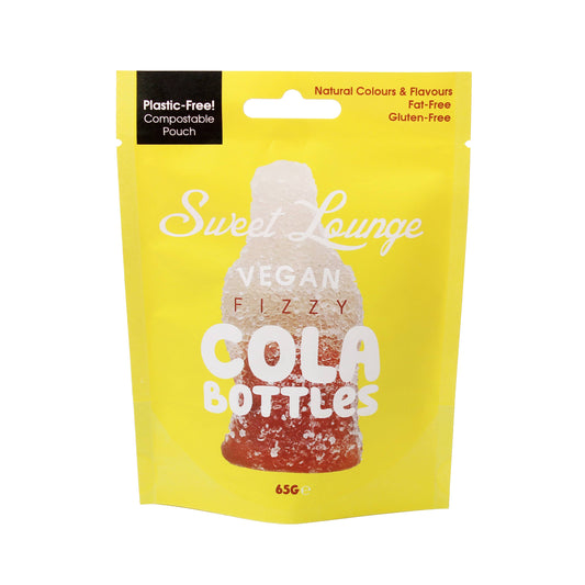 Vegan Fizzy Cola Bottles - 65g