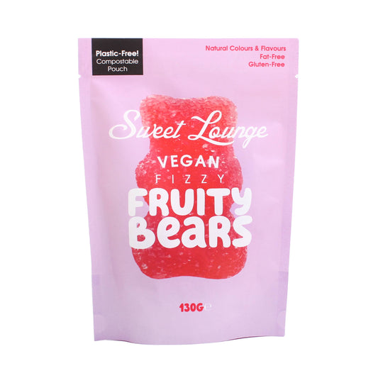Vegan Fizzy Fruity Bears - 130g