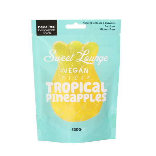 Vegan Fizzy Tropical Pineapples - 130g
