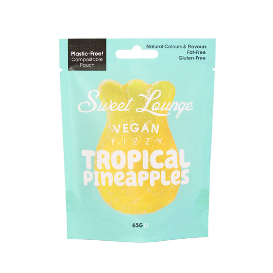 Vegan Fizzy Tropical Pineapples - 65g