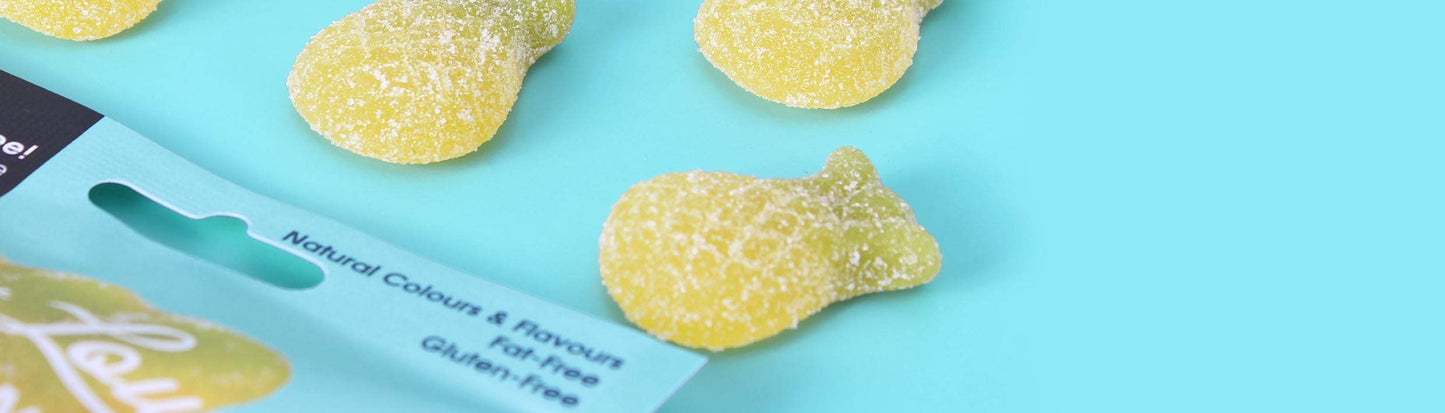 Vegan Fizzy Tropical Pineapples - 65g