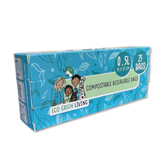 Compostable Resealable Bags Small - 0.5 litre