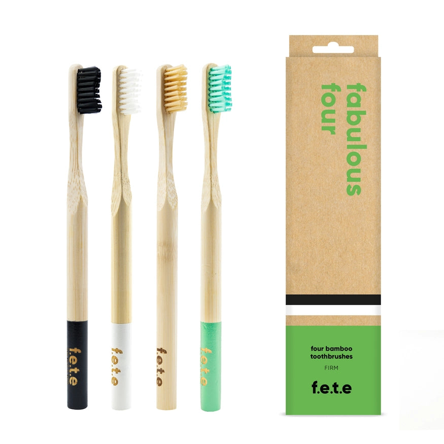 Fabulous Four - Bamboo Toothbrush Pack