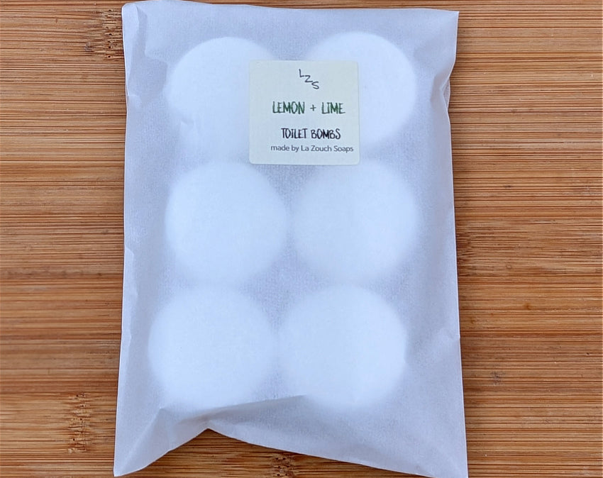 Toilet Bombs x6 - Lemon and Lime