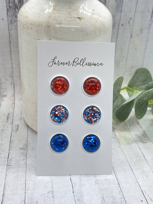 Patriotic Earring Set