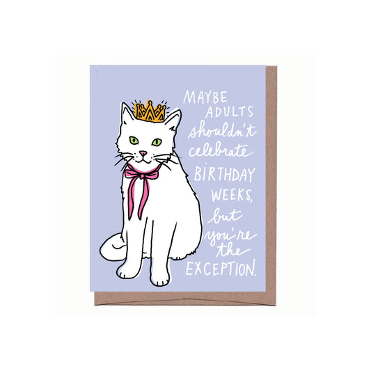 Birthday Week Card