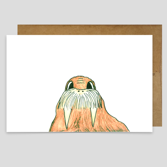 Walrus - Greeting Card