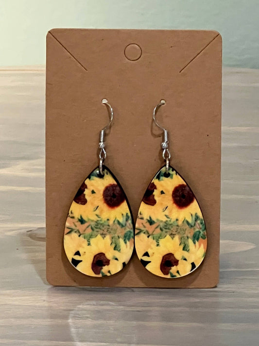 Sunflower Earrings