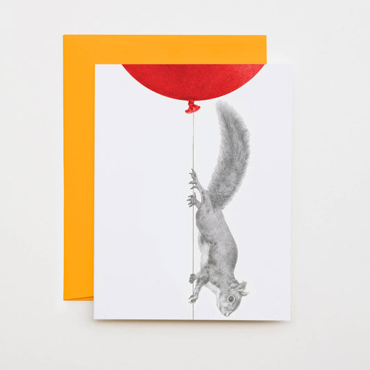 James Willoughby Red Squirrel Note Card