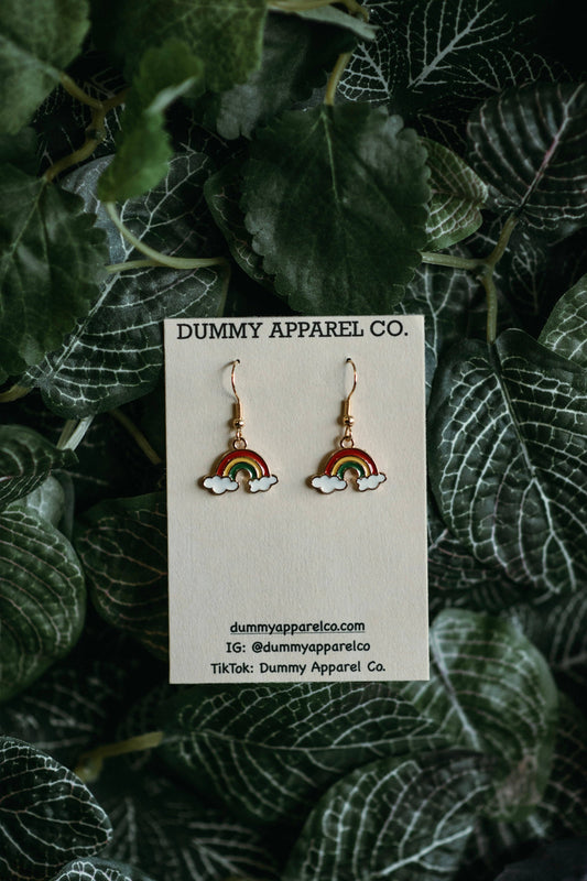 Dummy Apparel Co. - Rainbow Earrings - hiraethcynefin