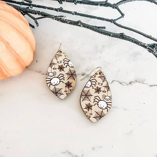 Spooky Cute Halloween Spider Earrings