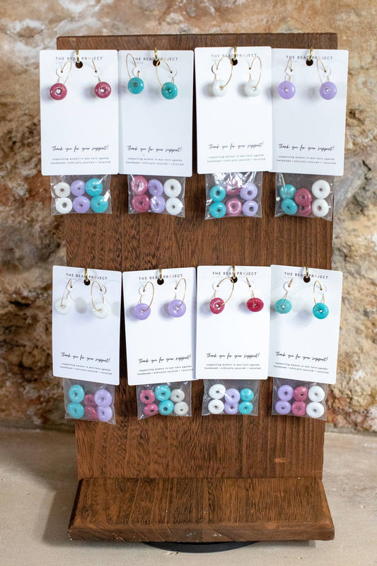 Interchangable Huggie Hoops