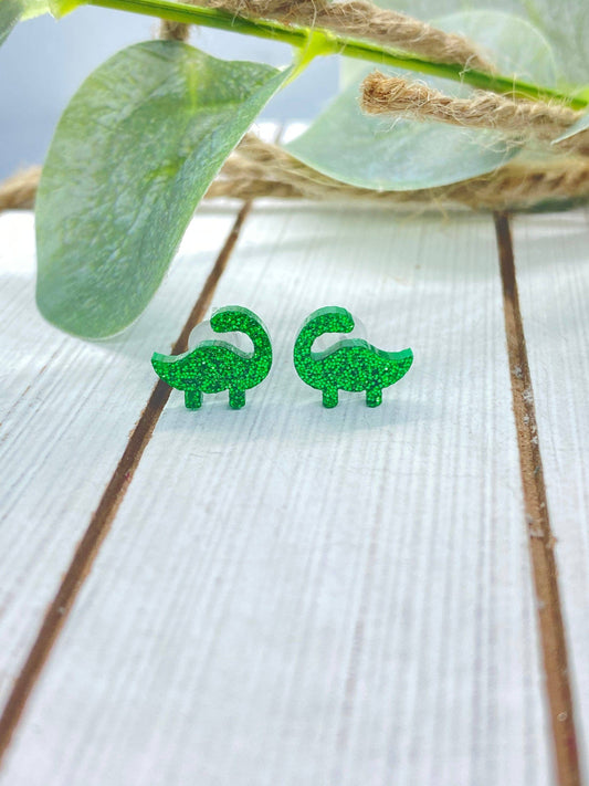 Dinosaur Earrings - hiraethcynefin