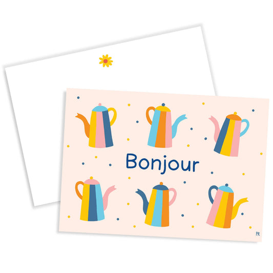 Bonjour - Postcard - hiraethcynefin