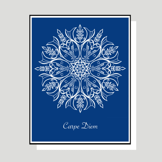 New Wing Studio - Carpe Diem (Seize the Day ~ Hidden Word Mandala)