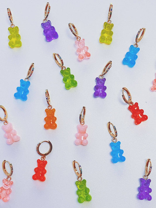 Gummy Bear Mini Hoop (1 piece) - Red