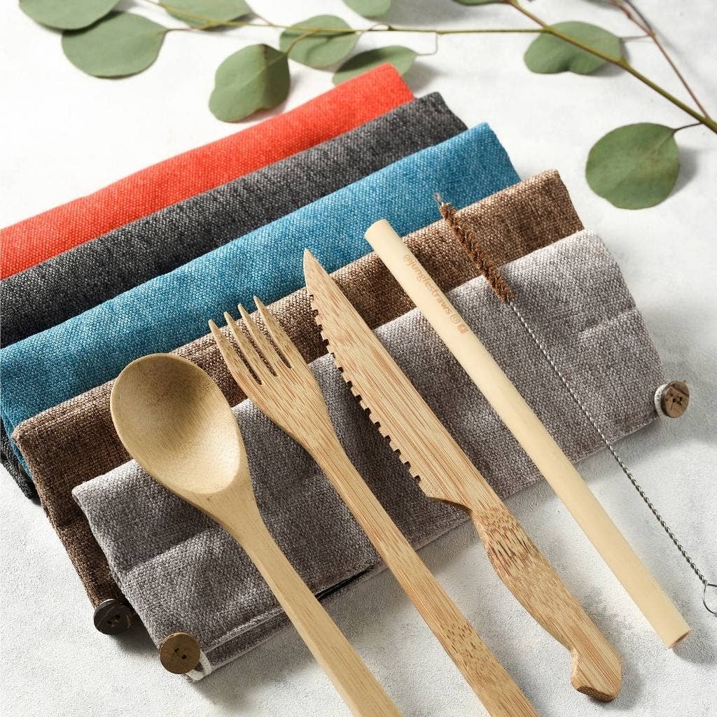 Reusable Bamboo Cutlery Set
