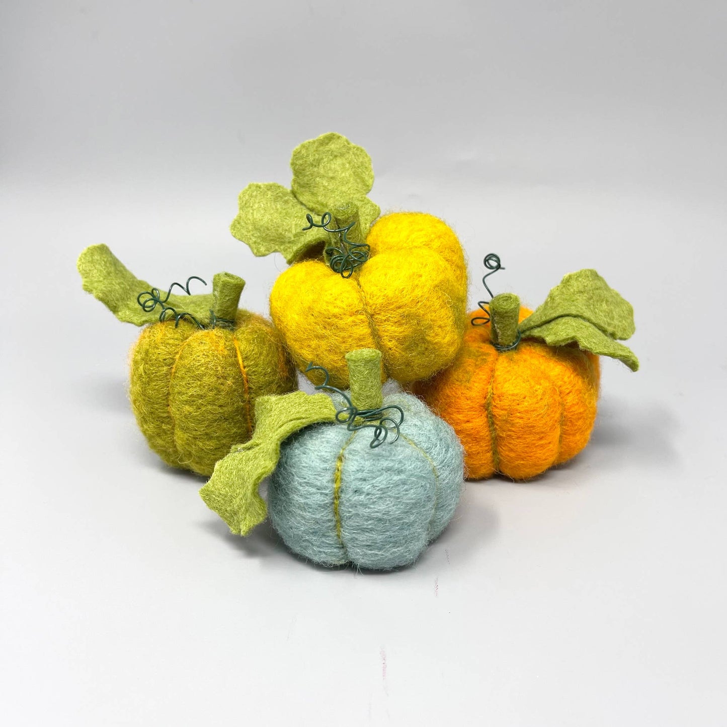 Wooly Pumpkins - Needlefelt Kit