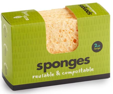 Compostable UK Sponge - 2 Pack Large - hiraethcynefin