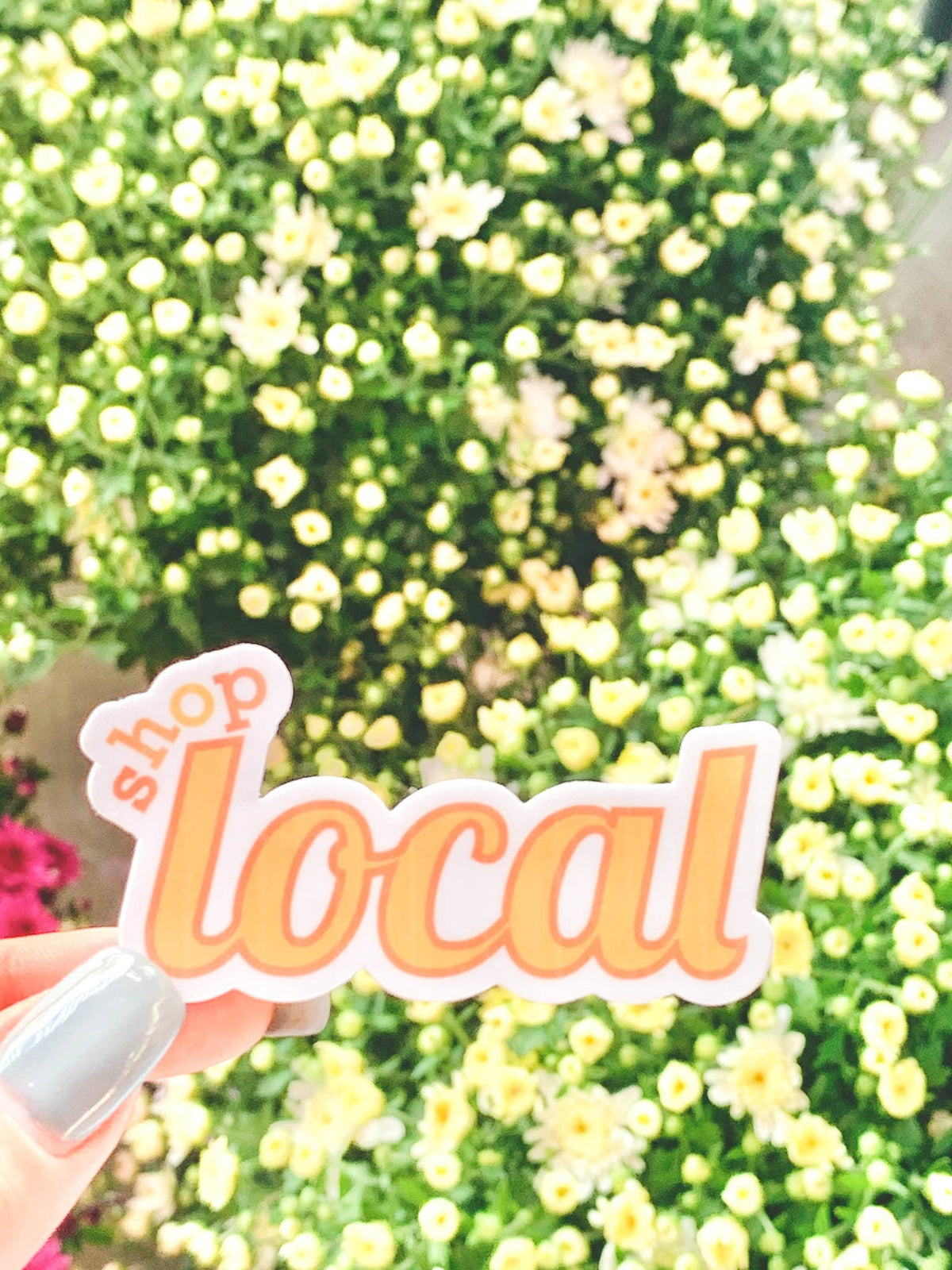 Shop Local Sticker