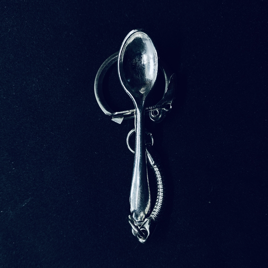 Mini spoon key chain