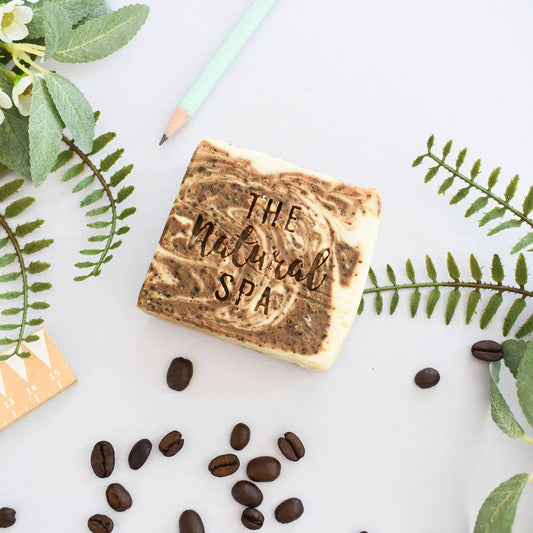 Creamy Coffee Cold Process Soap 100g - hiraethcynefin