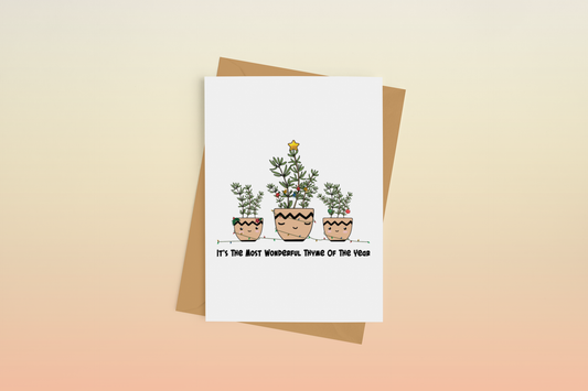 It's the Most Wonderful Thyme of the Year Christmas Card